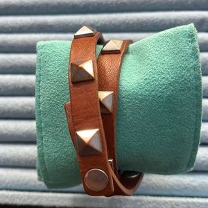 3/$20 Leather layering bracelet